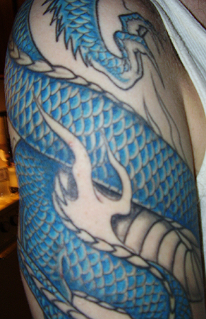 Blue dragon tattoo search results from Google