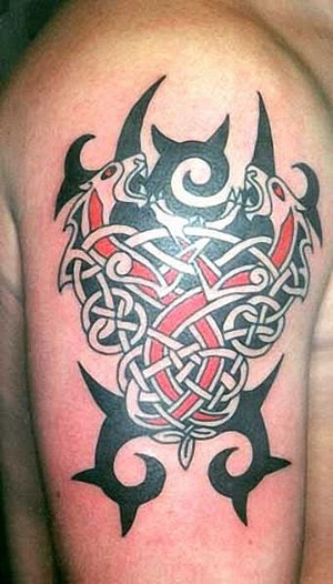 triquetra triskel tattoo healing. Triquetra Tattoo Celtic Design.