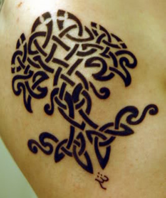 Celtic Tree of Life Tattoo It was George Bain, an artist who became known as